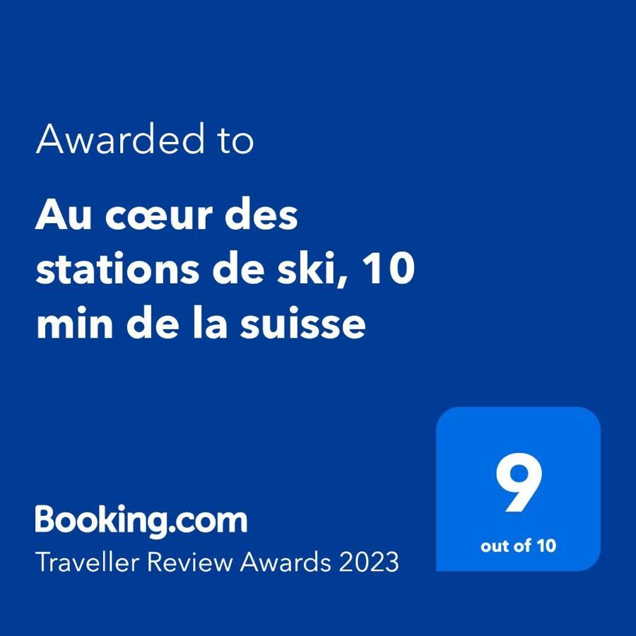 Au Coeur Des Stations De Ski, 10 Min De La Suisse Damprichard Esterno foto
